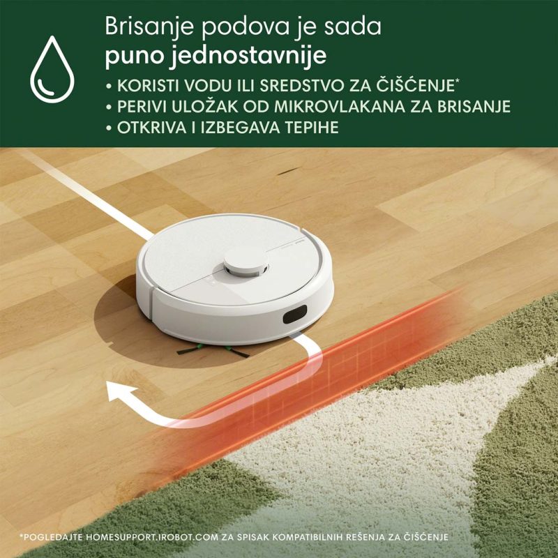 Najnoviji Roomba® 105 Combo Robot uz 40% popusta - rata 2499 RSD - Image 9