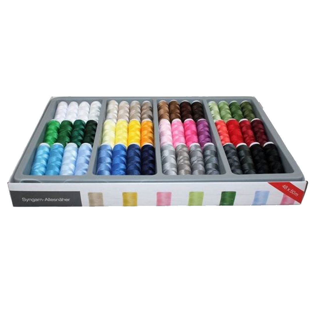 Set konaca za šivenje 48 boja – Igre boja