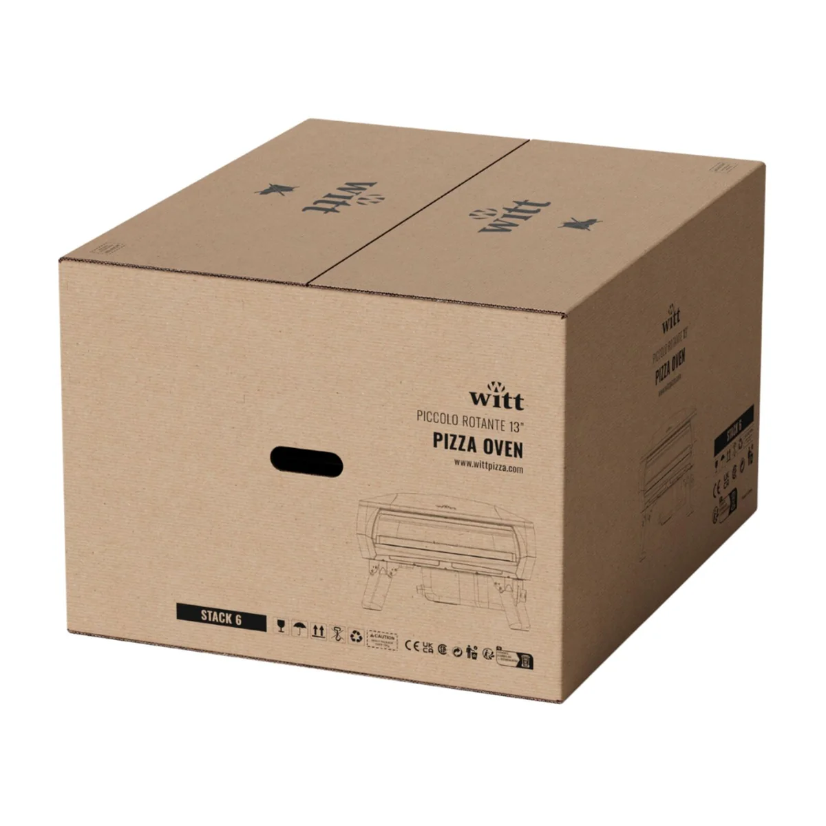 Pizza Peć Piccolo Rotante 13in EU incl toolbox 1 crna/zelena 7 Pizza Peć Piccolo Rotante 13in EU incl toolbox 1 crna/zelena - Slika 6