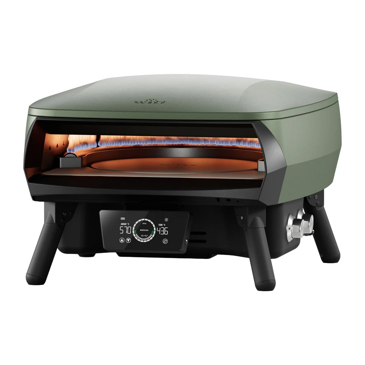 Pizza Peć Etna Rotante Control 13 crna / zelena 4 Pizza Peć Etna Rotante Control 13 crna / zelena - Slika 2